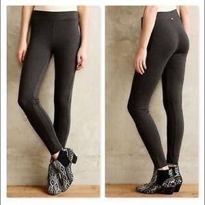 NWOT Anthropologie Pure Good Herringbone Leggings